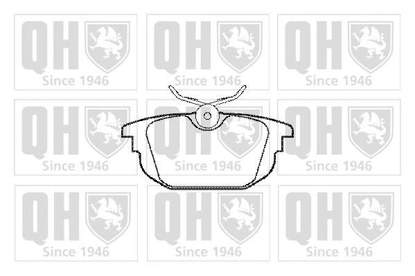 Brake Pad Set, disc brake (BP1090)