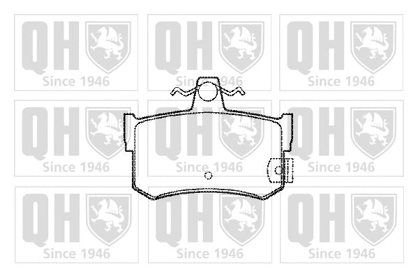 Brake Pad Set, disc brake (BP745)