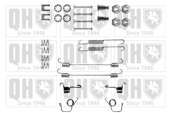 Accessory Kit, brake shoes (BFK247)