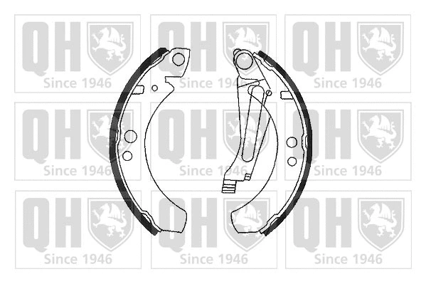 Brake Shoe Set (BS556)