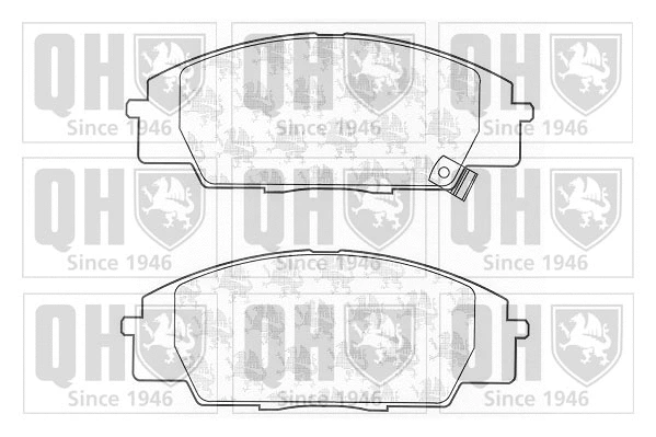 Brake Pad Set, disc brake (BP1219)