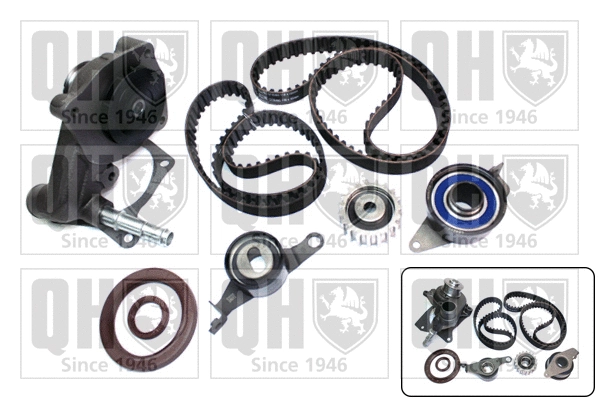 Water Pump & Timing Belt Kit (QBPK1570)