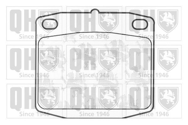 Brake Pad Set, disc brake (BP185)