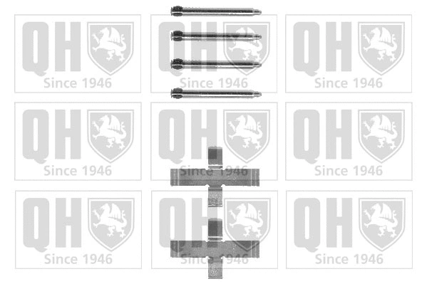Accessory Kit, disc brake pad (BFK654)