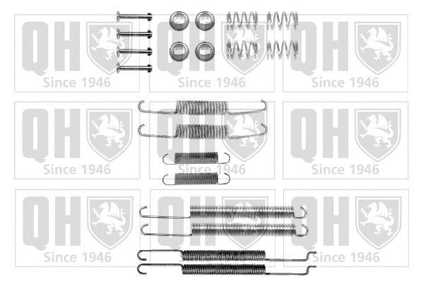 Accessory Kit, brake shoes (BFK278)