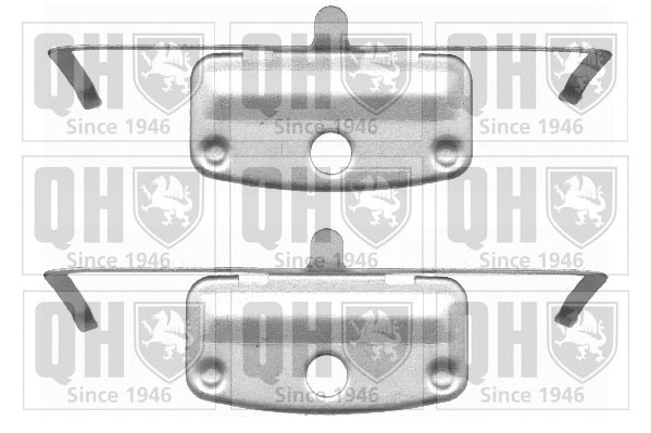 Accessory Kit, disc brake pad (BFK939)