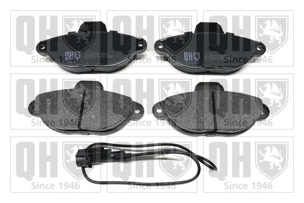 Brake Pad Set, disc brake (BP799)