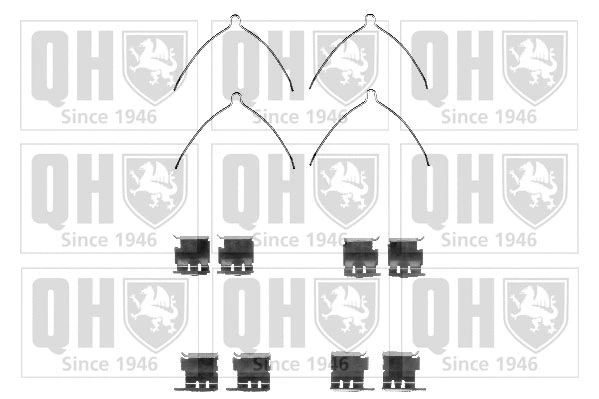 Accessory Kit, disc brake pad (BFK916)