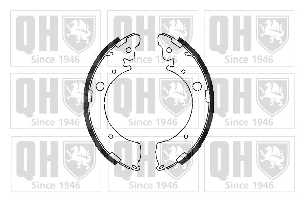 Brake Shoe Set (BS733)