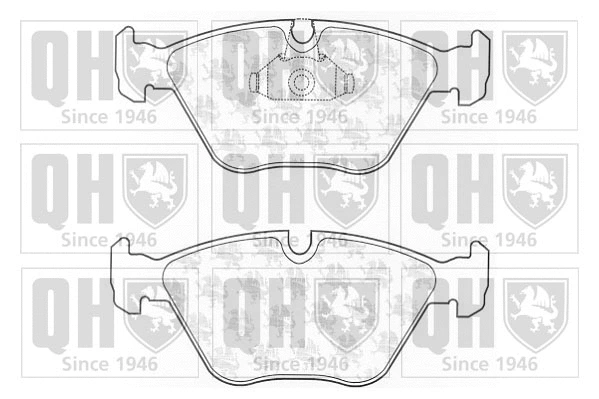 Brake Pad Set, disc brake (BP1332)