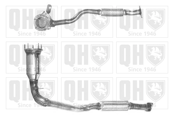 Catalytic Converter (QCAT90884H)