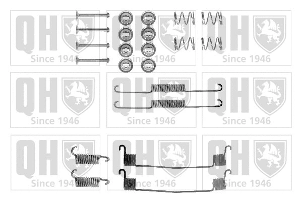 Accessory Kit, brake shoes (BFK222)