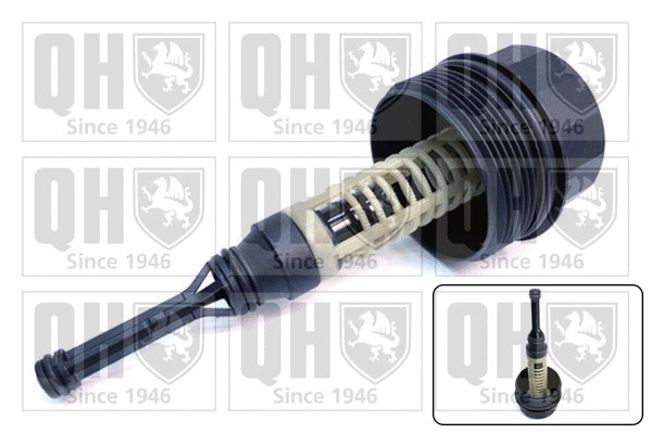 Cap, oil filter housing (QOC1039)