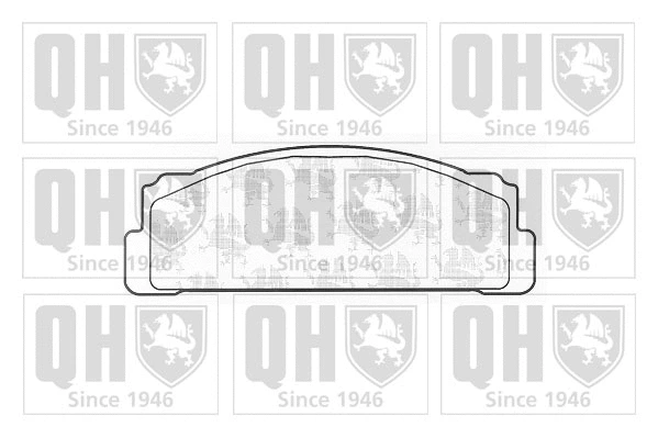 Brake Pad Set, disc brake (BP125)