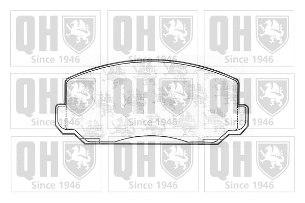Brake Pad Set, disc brake (BP156)