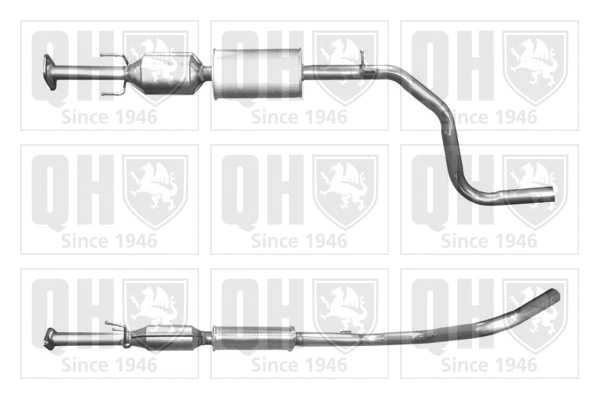 Catalytic Converter (QCAT80423H)