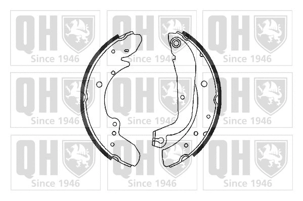 Brake Shoe Set (BS956)