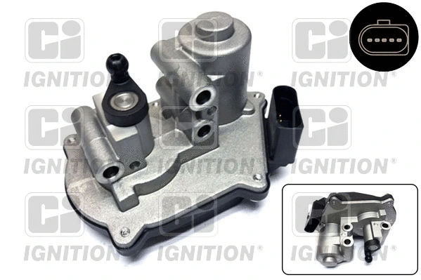 Control, change-over cover (induction pipe) (XPOT616)