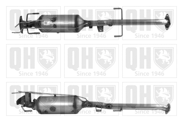 Soot/Particulate Filter, exhaust system (QDPF11072HP)