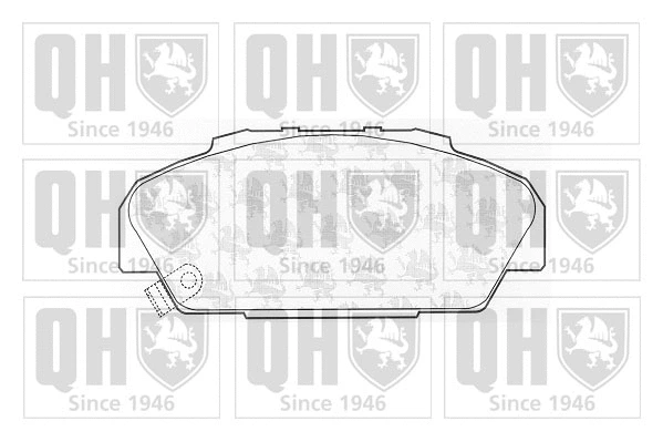 Brake Pad Set, disc brake (BP895)