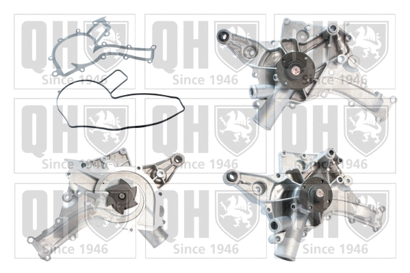 Water Pump, engine cooling (QCP3722)