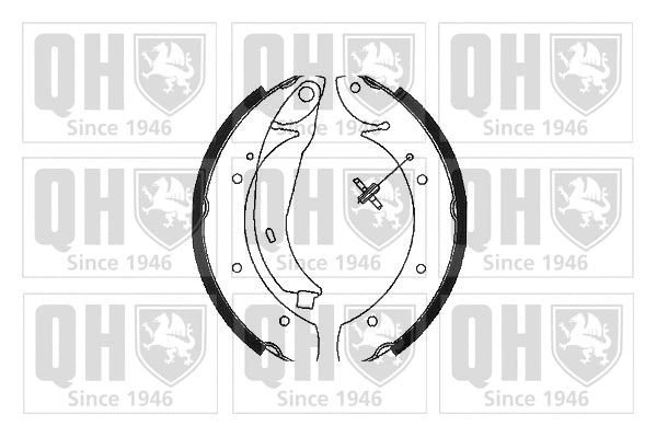 Brake Shoe Set (BS1075)