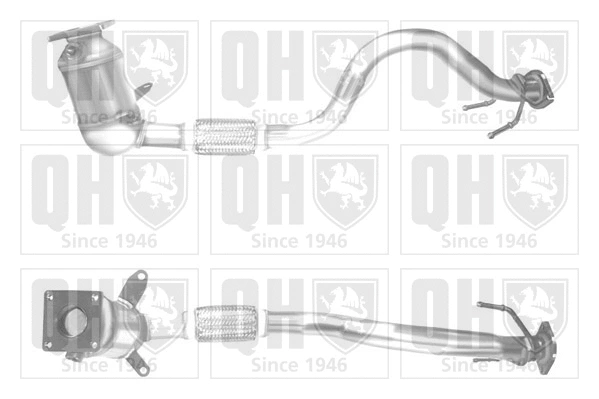 Catalytic Converter (QCAT91867H)