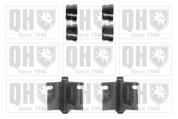 Accessory Kit, disc brake pad (BFK638)