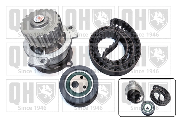 Water Pump & Timing Belt Kit (QBPK8500)