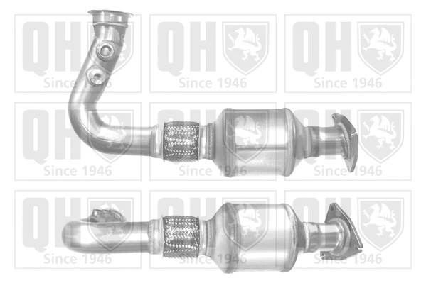 Catalytic Converter (QCAT80525H)