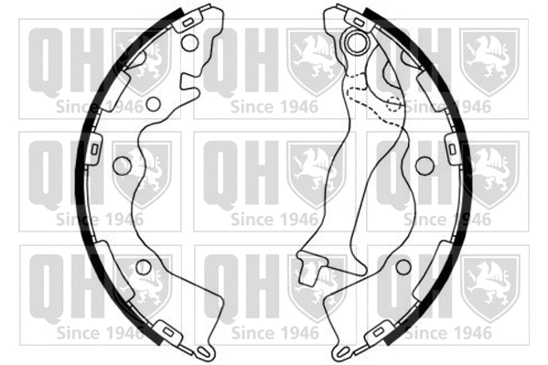 Brake Shoe Set (BS1185)