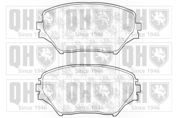 Brake Pad Set, disc brake (BP1271)