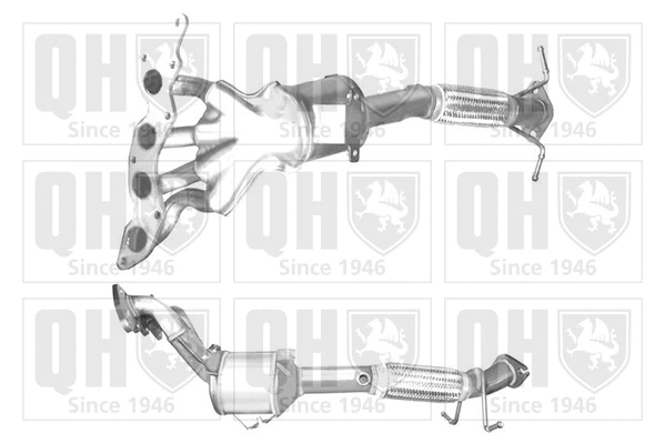 Catalytic Converter (QCAT92045H)