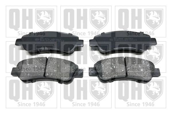Brake Pad Set, disc brake (BP1574)