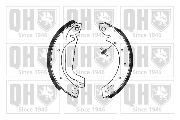 Brake Shoe Set (BS953)