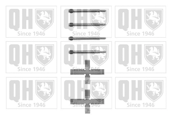 Accessory Kit, disc brake pad (BFK805)