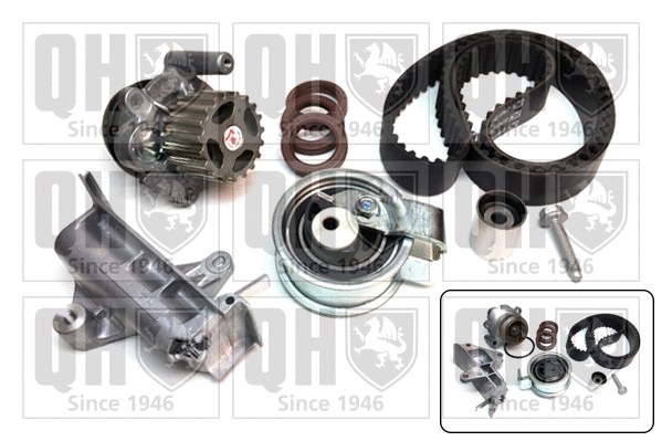 Water Pump & Timing Belt Kit (QBPK5830)