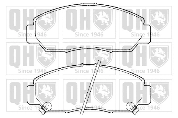 Brake Pad Set, disc brake (BP1397)