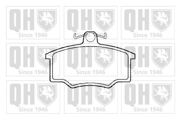 Brake Pad Set, disc brake (BP370)
