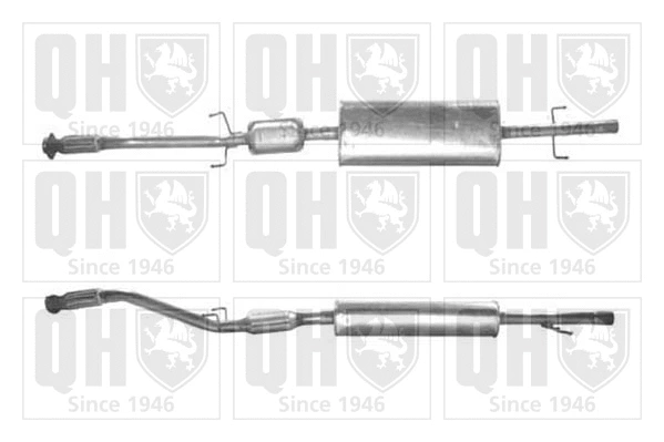 Catalytic Converter (QCAT80098)