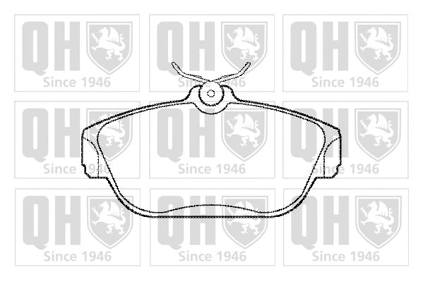 Brake Pad Set, disc brake (BP612)