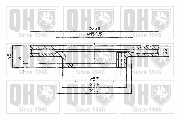 Brake Disc (BDC4385)