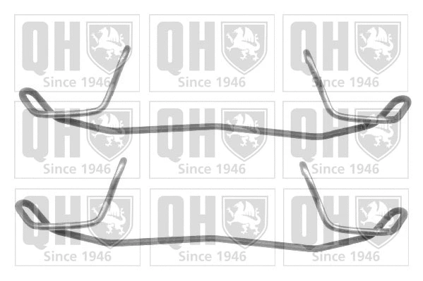 Accessory Kit, disc brake pad (BFK774)