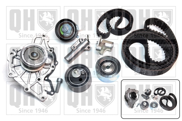 Water Pump & Timing Belt Kit (QBPK5840)