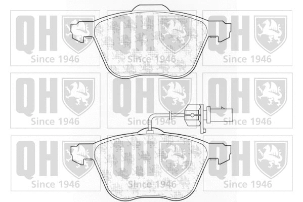 Brake Pad Set, disc brake (BP1313)