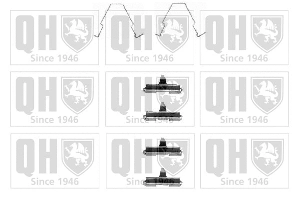 Accessory Kit, disc brake pad (BFK844)