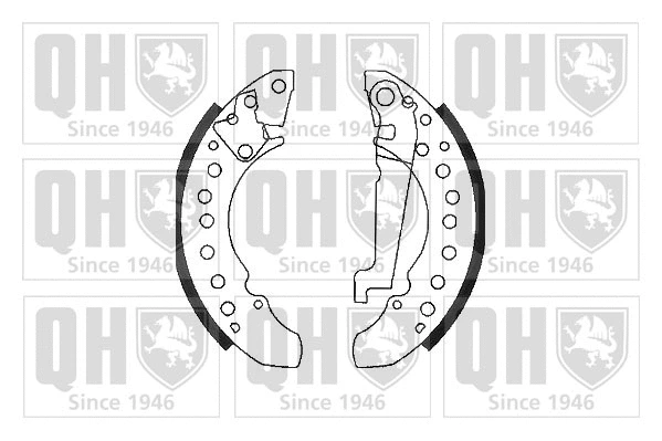 Brake Shoe Set (BS1106)