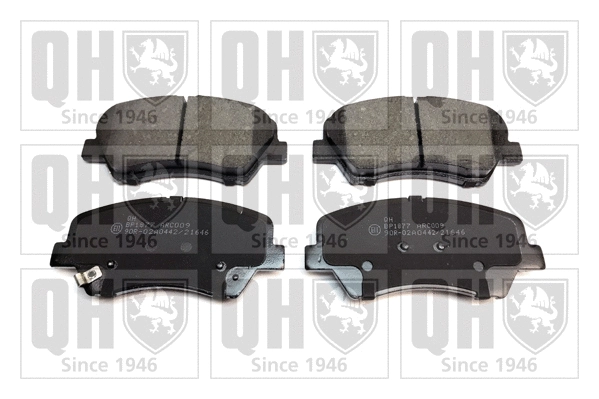 Brake Pad Set, disc brake (BP1877)