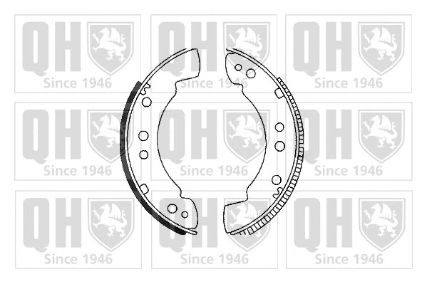 Brake Shoe Set (BS531)