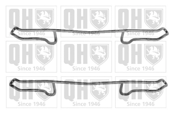 Accessory Kit, disc brake pad (BFK655)